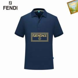 Picture of Fendi Polo Shirts Short _SKUFendiS-3XL25tx0128039